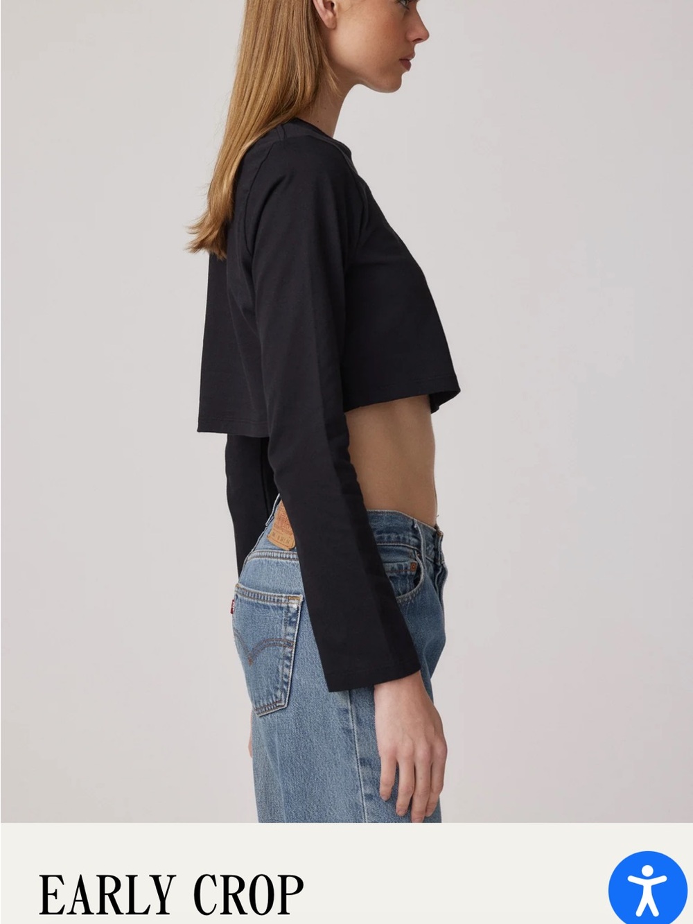 Clyque the Label Early Crop Black Women’s Size Medium M NWOT
